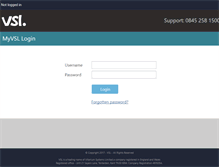 Tablet Screenshot of portal.vsl-net.com
